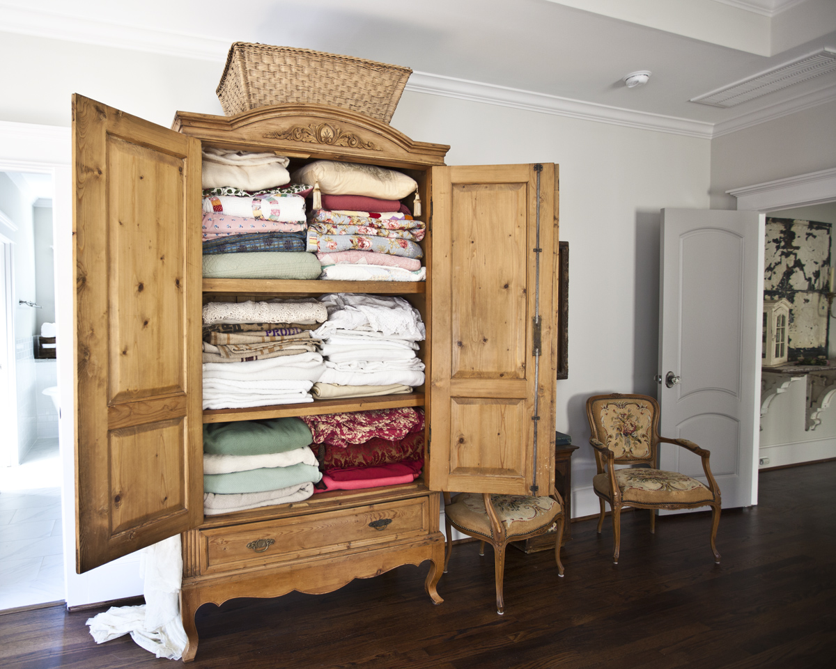 Linen shop cupboard antique