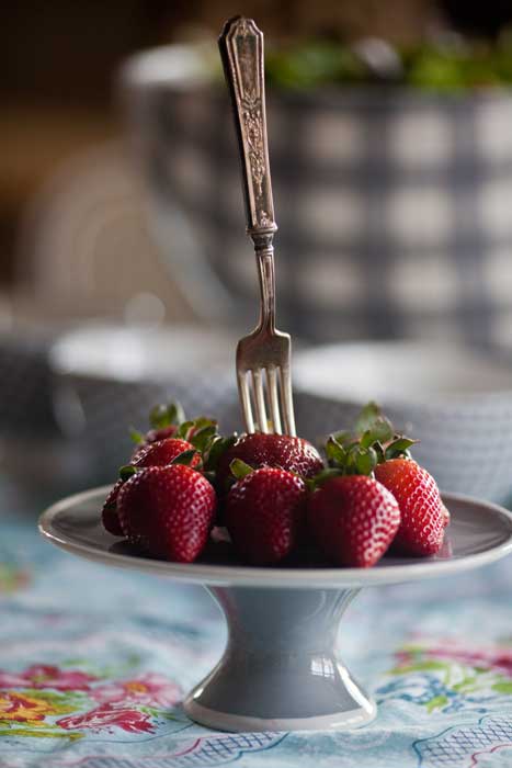 strawberry-fork