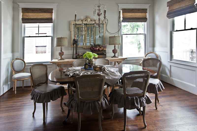 dining-room-with-green-flowers