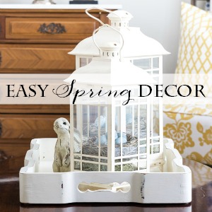 easy DIY easter spring decor ideas