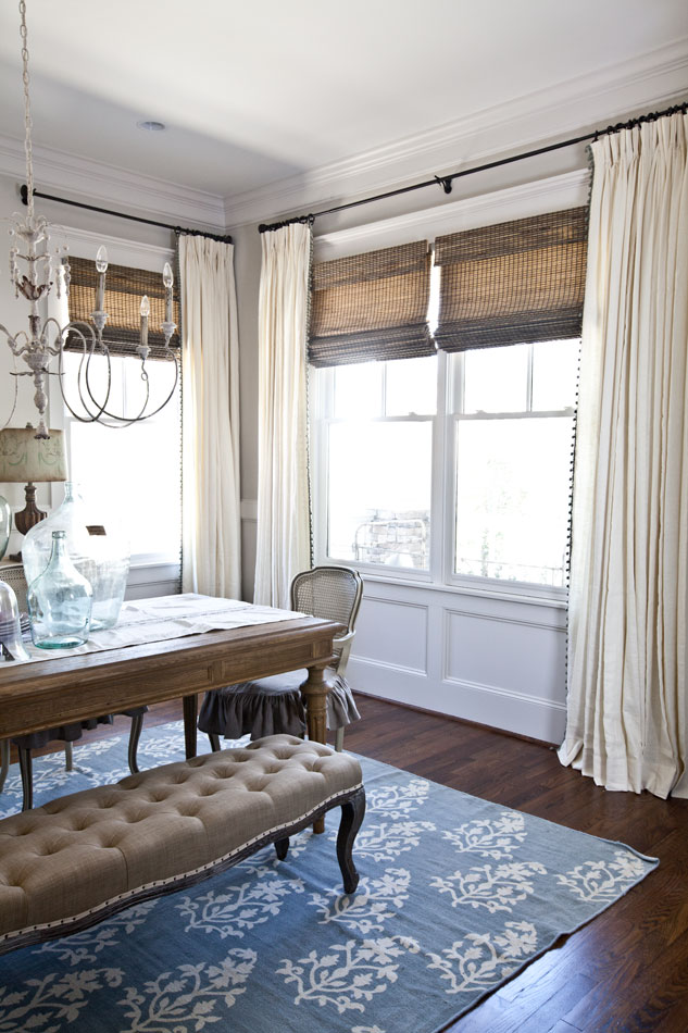 New Curtains for the Dining Room  Cedar Hill Farmhouse