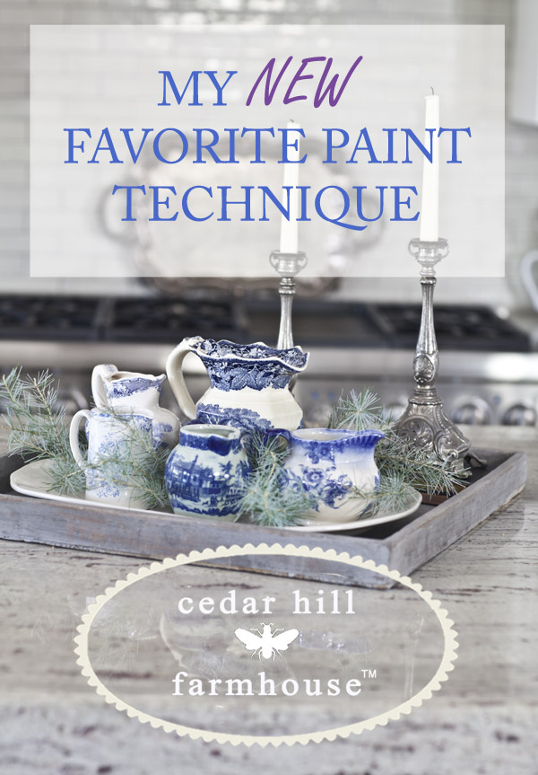 My NEW Favorite Paint Technique - Cedar Hill Farmhouse