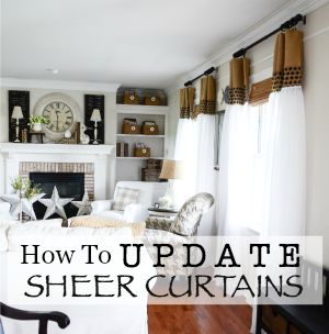 UPDATED SHEER CURTAINS DIY-button-stonegableblog.com