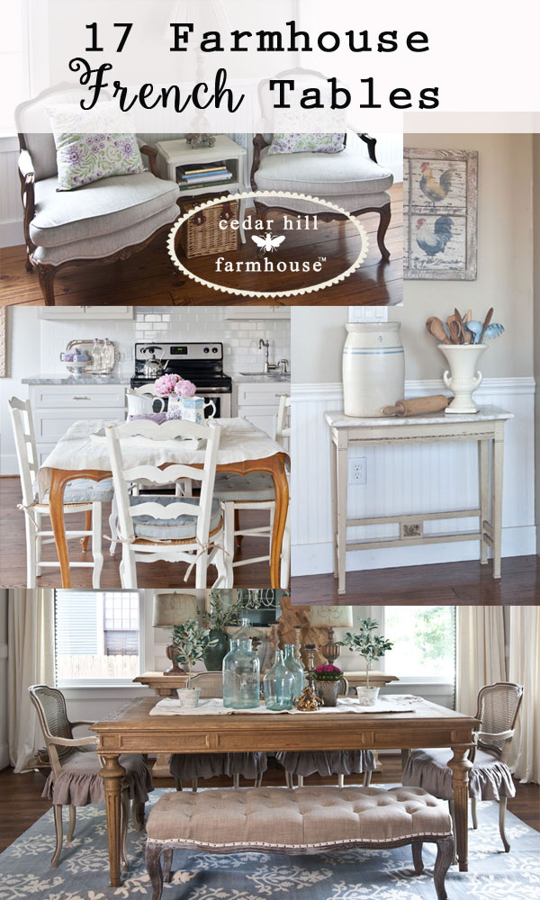 Farmhouse French Friday Tip 18 - Cedar Hill Farmhouse