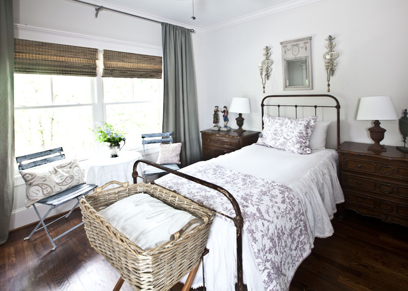 purple-bedding-iron-farmhouse-French-bed