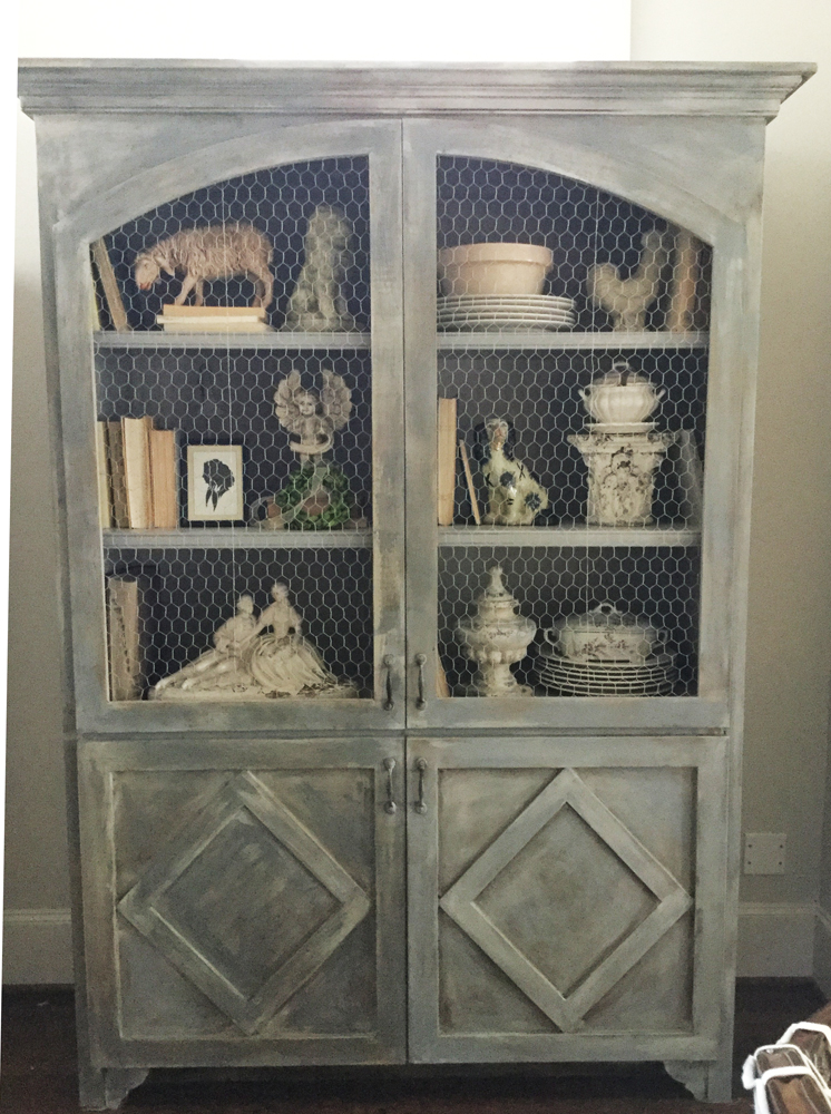 Fall Nesting and a Cabinet in Antique White & Dark Wax