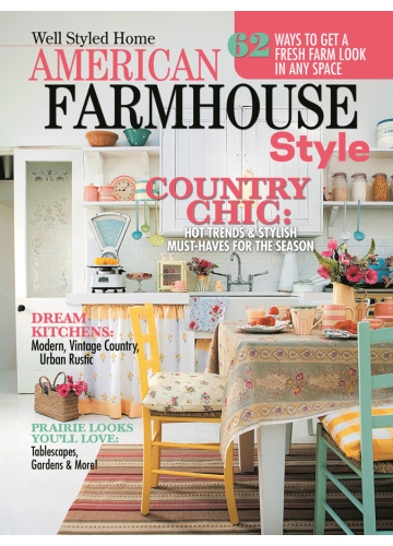 Another Magazine Photo Shoot - Cedar Hill Farmhouse