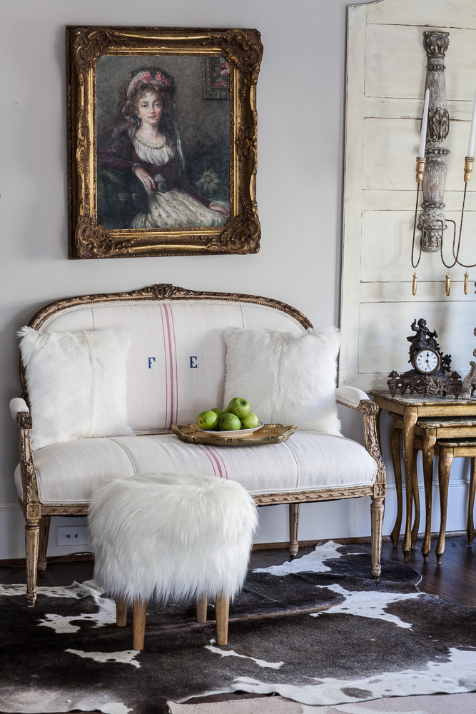 Decorating with clearance faux fur pillows