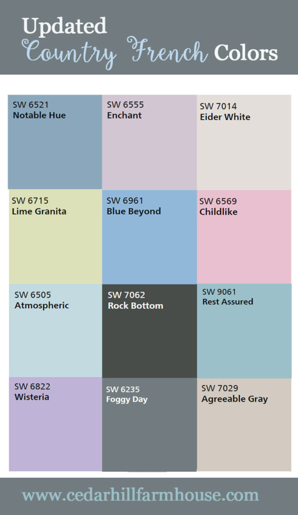17+ French Country Paint Colors - EugeneMirryn