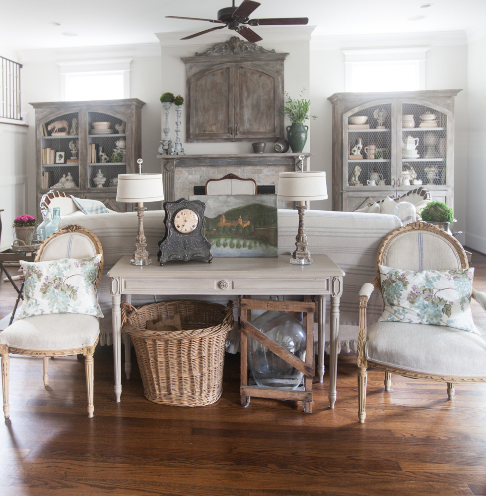 Country French living room 4 key elements of design