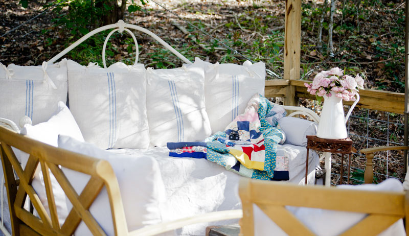 drop cloth daybed