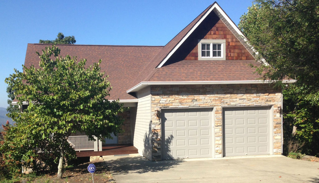 gray exterior paint front