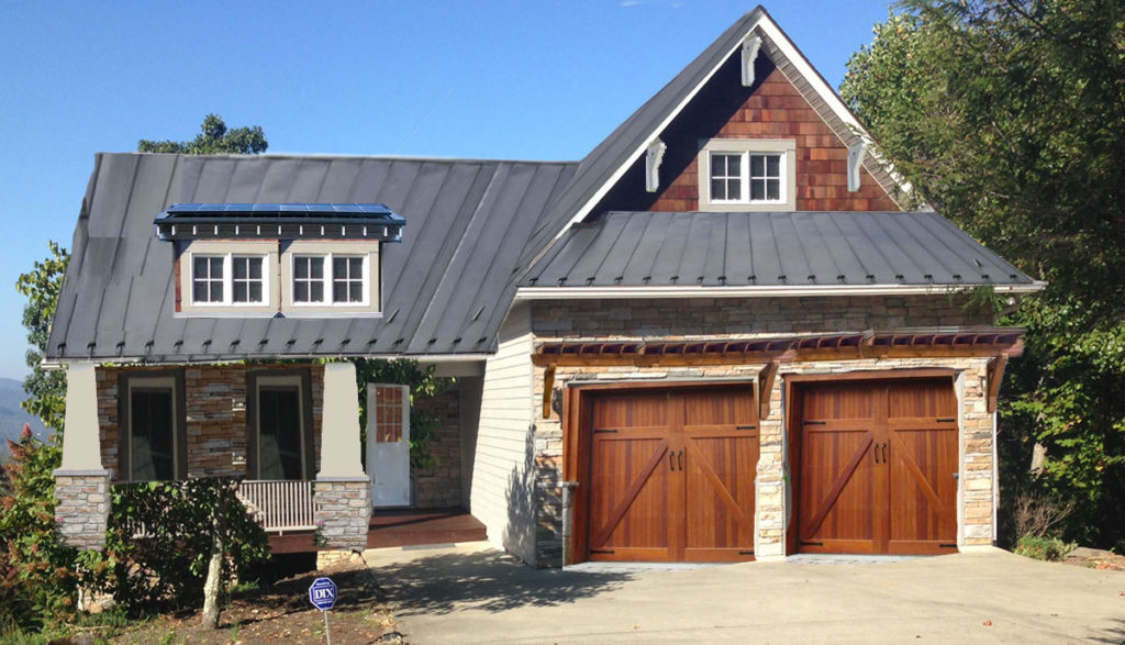 Exterior house details proposed