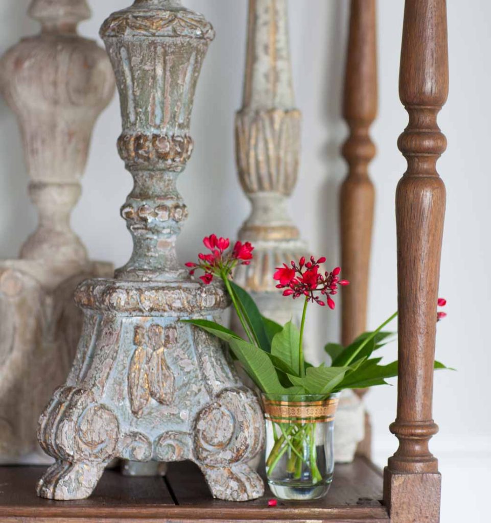 Creative flower vase Turkish tea glass