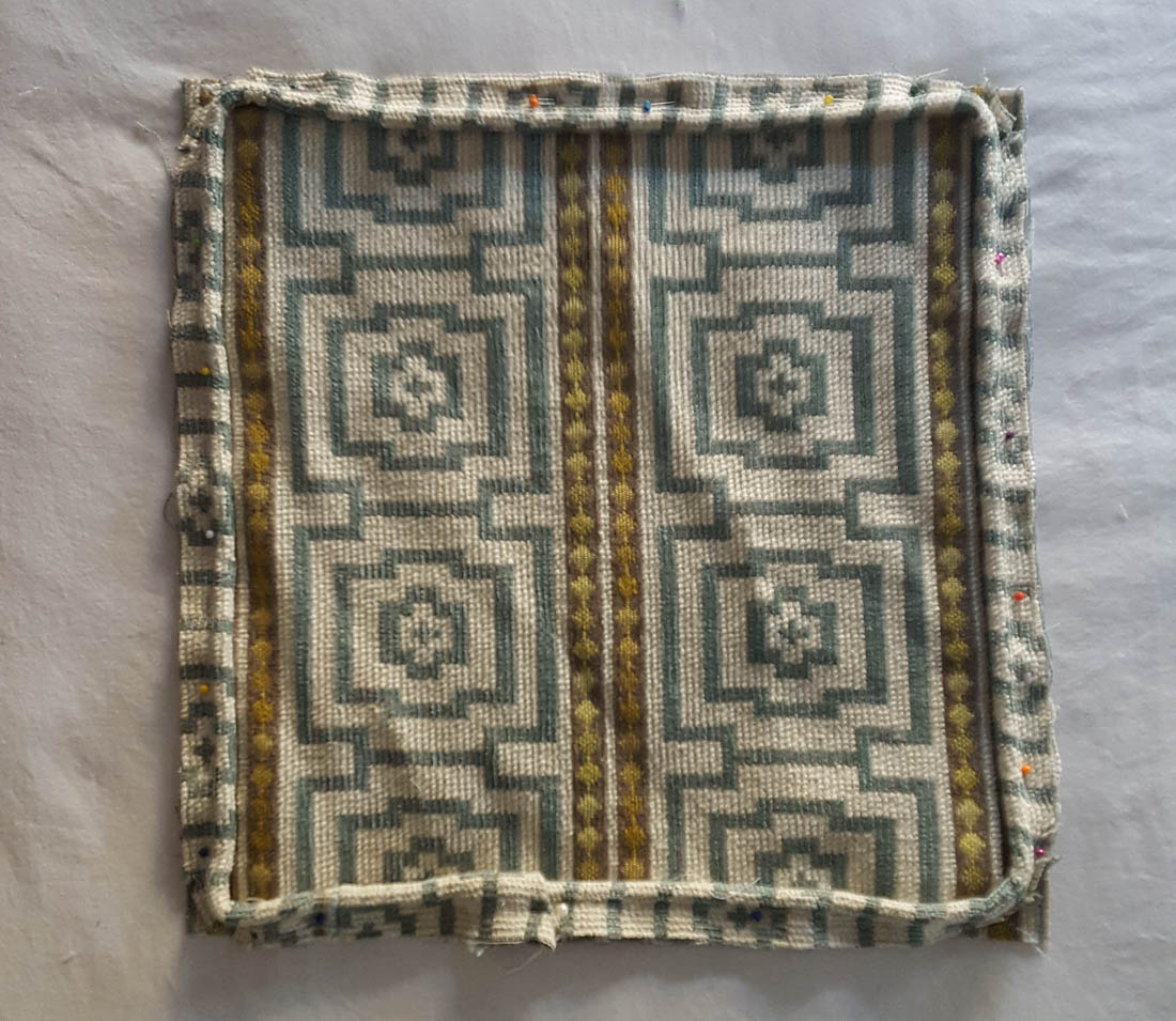 Square Ottoman Slipcover Cedar Hill Farmhouse