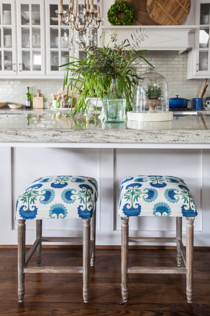 Kitchen Stool Slipcovers Cedar Hill Farmhouse