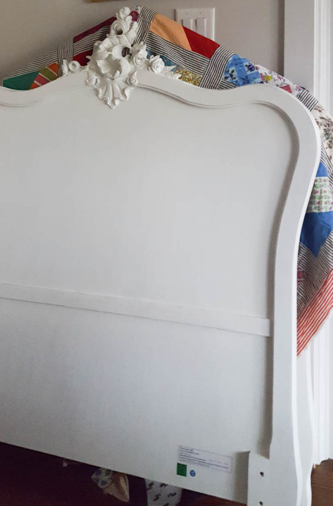 French bedroom headboard