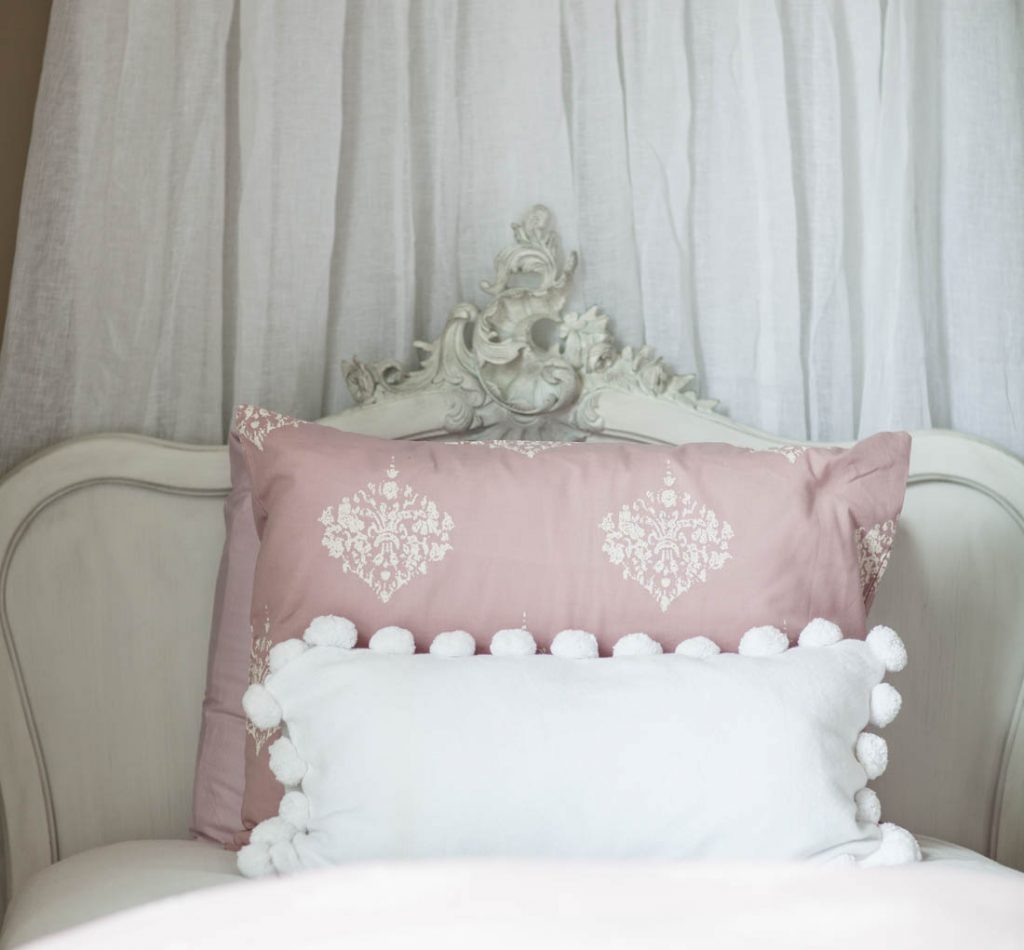 French Girls Room headboard