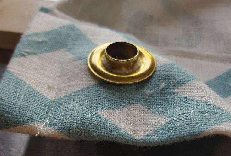 Shower Curtain with Grommets Tutorial Cedar Hill Farmhouse