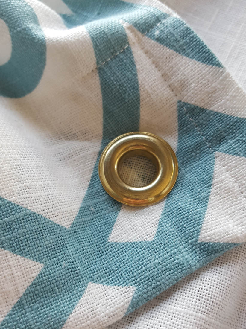 Shower Curtain with Grommets Tutorial Cedar Hill Farmhouse