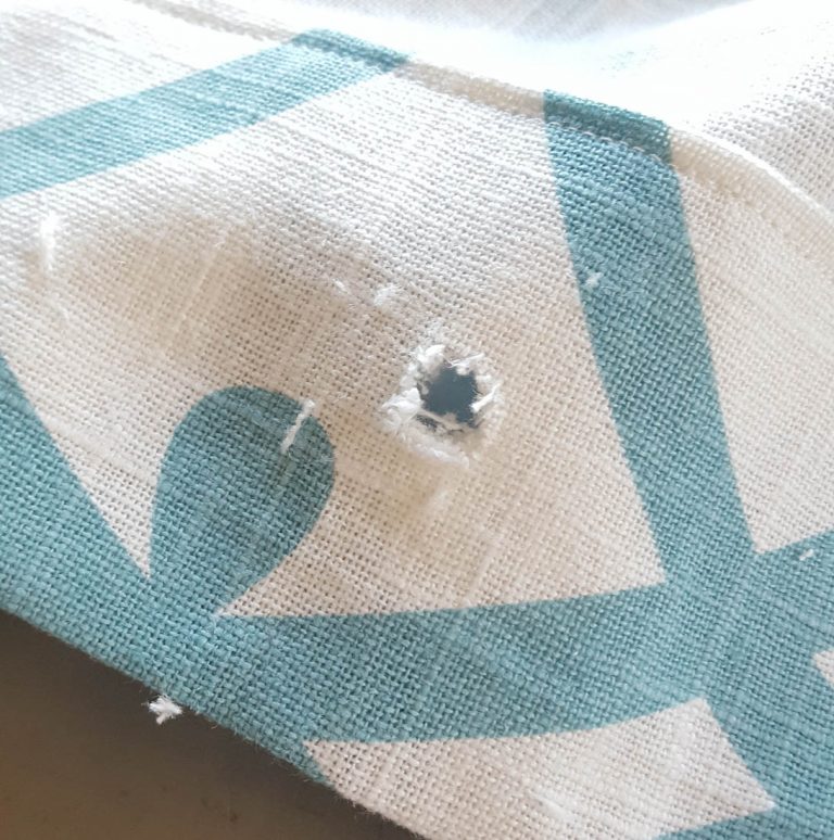 Shower Curtain with Grommets Tutorial Cedar Hill Farmhouse