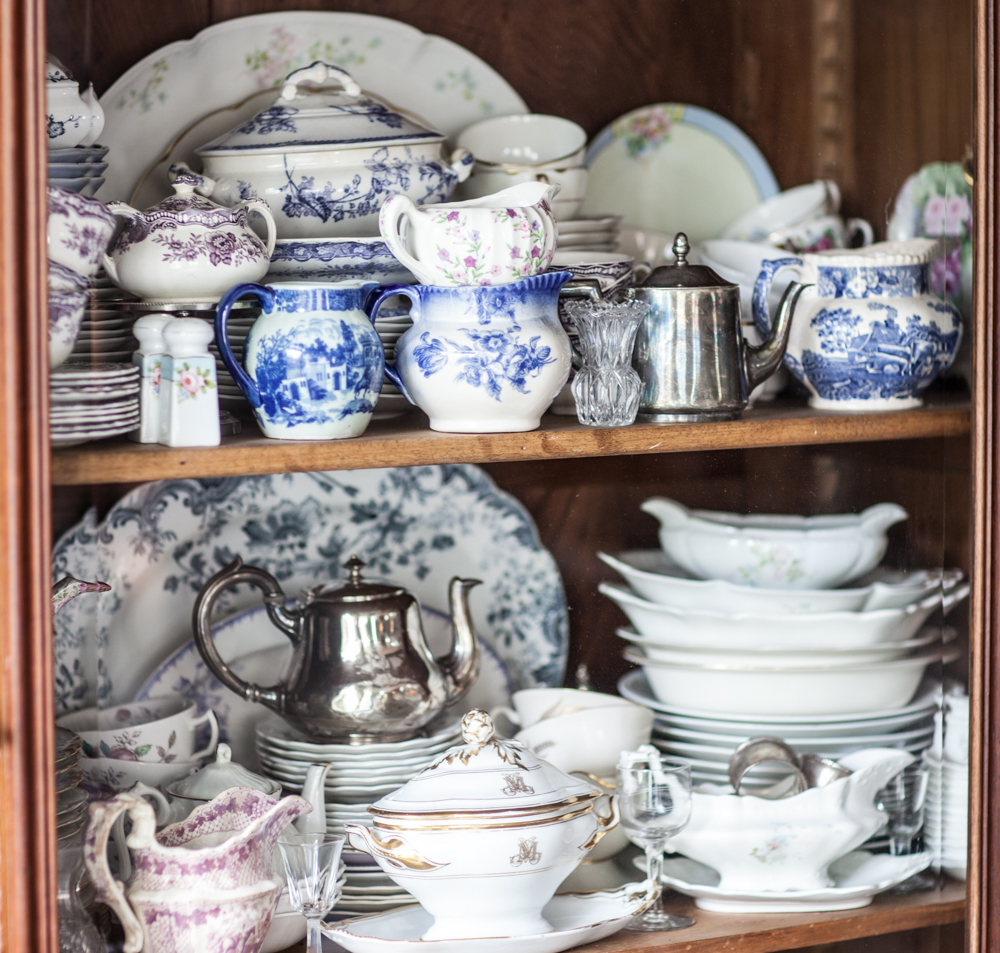 Six Spode Italian Blue and White Coasters – Vintage Farmhouse Antiques