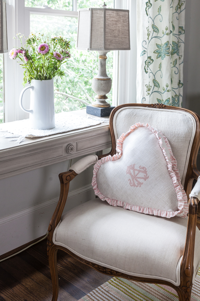 Pink Accents In Living Room adding pink accents to a room