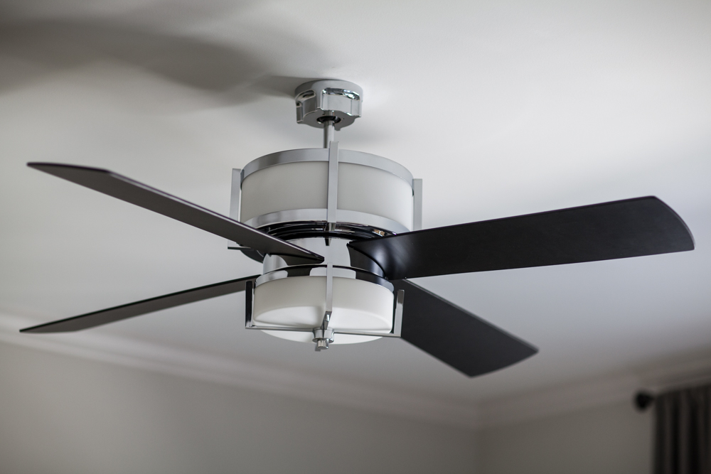 dual lamp ceiling fans