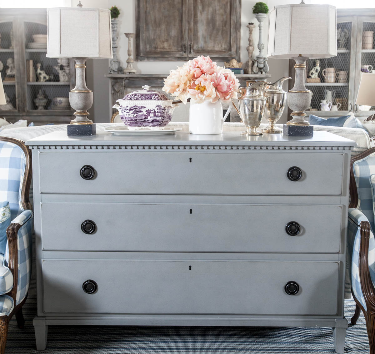 Dresser console store table