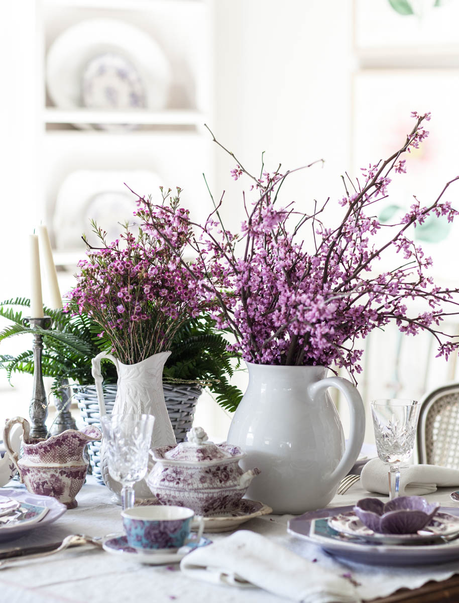 Lavender Spring Decorating - Cedar Hill Farmhouse